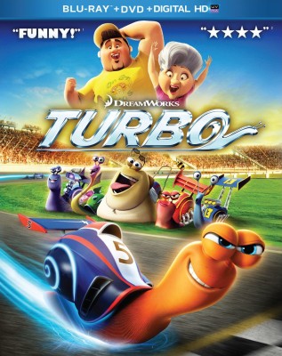 DreamWorks' Turbo: Blu-ray + DVD + Digital HD UltraViolet combo pack cover art