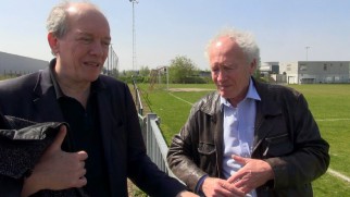 Writers-directors Jean-Pierre and Luc Dardenne revisit a football field and other Belgian locations at which they shot the film.