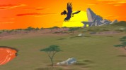 The Lion King DVD: Zazu's Flyaround -- click for larger view