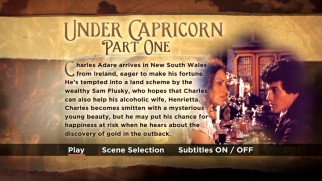 Renowned for their synopses, Acorn Media describes each installment right on the discs' main menus.
