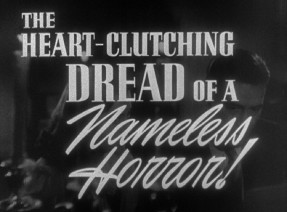 This original theatrical trailer promotes "The Uninvited" with some buzzwords.
