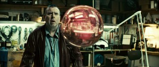 Recently laid-off longtime Transworld worker Bob Boruchowicz (Timothy Spall) likes what he sees in this gravity-defying orb.