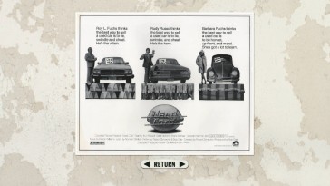 Gallery images include used and unused "Used Cars" ad concepts.