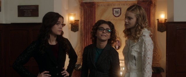 Vampires like Rose Hathaway (Zoey Deutch), Natalie Dashkov (Sarah Hyland), and Lissa Dragomir (Lucy Fry) have a high school of their own in "Vampire Academy."