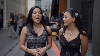 One gets the sense that Veronica Mars backers like these twin sisters are excited to be a part of the movie.