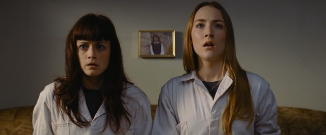 Violet (Alexis Bledel) and Daisy (Saoirse Ronan) are teenaged assassins and best friends in the dark crime comedy "Violet & Daisy."