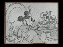 A still from the "Mickey's Nightmare" story sequence.