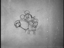 The pencil test for "The Mail Pilot."