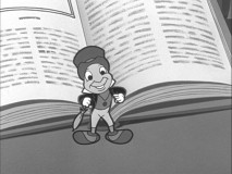 Jiminy Cricket in the short "I'm No Fool With a Bicycle."