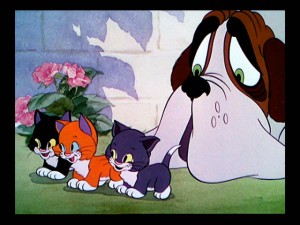 "More Kittens" is one of the rare Silly Symphony sequels; it arrived in 1936, a year after predecessor "Three Orphan Kittens."