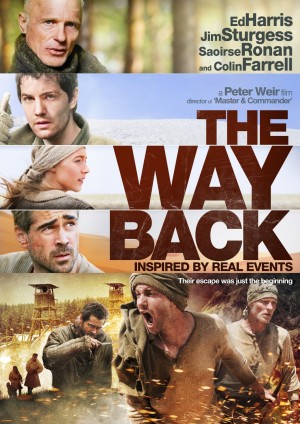 The Way Back DVD cover art -- win this DVD from DVDizzy.com!