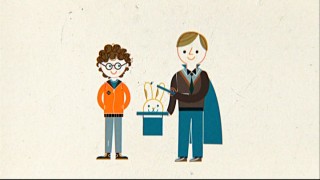 The animated "Conversation with Davis Guggenheim" gives the director an opportunity Harvey LeSure, the 10th grade American History teacher who magically made a difference to him.