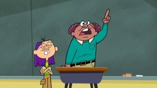 Myron promises to deliver a substandard unfunny cartoon series while campaign manager Dana has disturbingly large bucked teeth.
