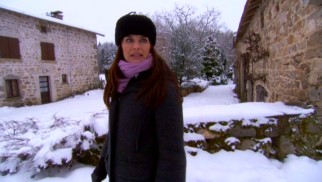 Brooke Shields traces her paternal side's Italian nobility back to the snowy town of Augerolles, France.