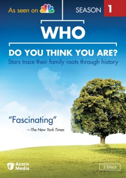 Who Do You Think You Are?: The Complete First Season DVD cover art - click to buy Season 1 DVD from Amazon.com
