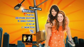 Being a sidekick means having to piggyback the lead character, a fact illustrated by Jennifer Stone and Selena Gomez on the Supernaturally Stylin' DVD's main menu.