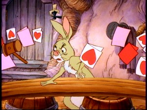 After getting bombarded by Pooh's Valentine cards last year, Rabbit urges the Hundred Acre Wood to skip the greetings this year. Hey Rabbit, ever hear of recycling?