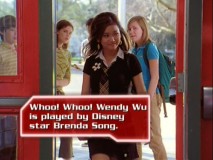 Whoo whoo! It's the Six Degrees of Brenda Song!