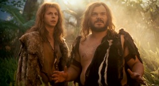 Oh (Michael Cera) and Zed (Jack Black) are outcast cavemen in the 2009 comedy film "Year One."