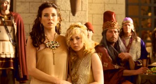 The love interests, Maya (June Diane Raphael) and Eema (Juno Temple), spend most of the movie as hot slave girls.