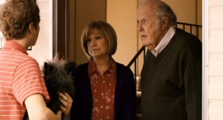 Sheeni's older religious parents (Mary Kay Place and M. Emmet Walsh) hold a low regard for Nick and for Albert the dog (named after and pronounced like Camus).