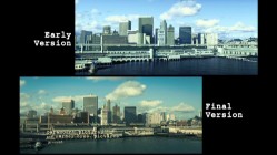 The seamless vintage skyline seen at the beginning of the film is deconstructed in "The Visual Effects of 'Zodiac.'"