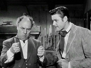 Gene Sheldon, an actor who specialized in pantomime, was a natural choice for the role of Bernardo, the mute manservant who uses gestures to communicate with Zorro and pretends he's deaf to everyone else.
