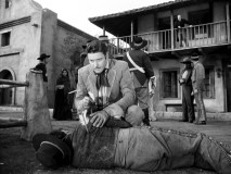 Again with the eagle's feather. Don Diego finds one in the back of a dead man on the street in "Sweet Face of Danger."