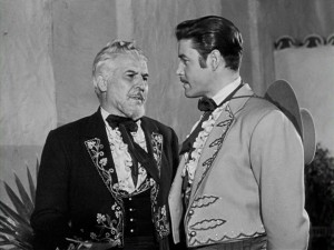 Revealing his secret identity would probably make Diego's father Alejandro (George J. Lewis) much prouder of him.