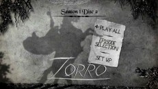 The disc number is about all that changes in this static silhouette main menu design.