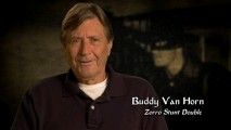 Buddy Van Horn, stunt double for Guy Williams' Zorro, reflects on Williams' on-set presence and his own work on the show in "Behind the Mask."