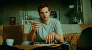 Aspiring novelist Rory Jansen (Bradley Cooper) discovers an impressive manuscript and calls it his own in "The Words."