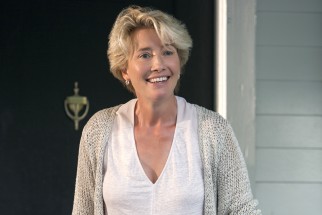 Academy Award winner Emma Thompson holds the thankless tertiary role of Bill's soon forgotten wife Catherine.