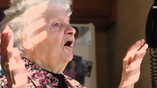 Prayerful nonagenarian Molly Bruno is celebrated as a "Modern Day Miss Clara."