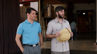 Brothers Rich (James Marsden) and Gabe Ruskin (Wes Bentley) have different levels of comfort with putting Alice on the air.