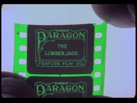 A frame from the beginning of "The Lumberjack" is spliced and analyzed in "When You Wore a Tulip..."