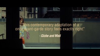 Critical praise from Globe and Mail features in the graciously included "What Maisie Knew" theatrical trailer.
