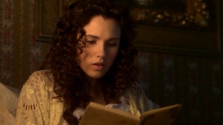 Aspiring schoolteacher Elizabeth Thatcher (Poppy Drayton) is captivated by the journal belonging to her aunt of the same name.