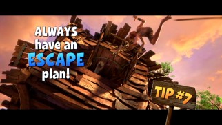 "Tips for Your Trip!" uses clips to supply trip tips.