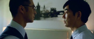 Weichung (Richie Ren) would like to do more than just pick out eyeglasses for Thomas (Ka-Lok Wong).