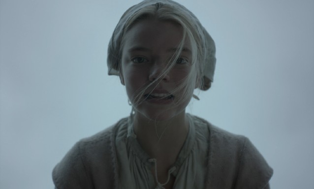 In "The Witch", Thomasin (Anya Taylor-Joy) is troubled by a game of peekaboo ending with the disappearance of her infant brother.