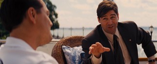 FBI Special Agent Patrick Denham (Kyle Chandler) provides a small dab of underpaid morality as he investigates Belfort and company's misdeeds.
