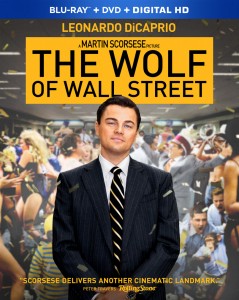 The Wolf of Wall Street: Blu-ray + DVD + Digital Copy combo pack cover art