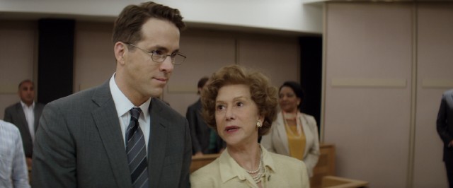 In "Woman in Gold", Maria Altmann (Helen Mirren) and Randy Schoenberg (Ryan Reynolds) take legal action against the Austrian government in a drawn-out art restitution case.