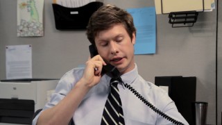 The Digital Originals shorts find Anders (Anders Holm) and his cubicle mates -- gasp! -- actually working.