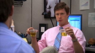 Anders (Anders Holm) poses a potential solution to the guys' workplace drug test concerns in the pilot episode.