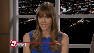 The latest expos of investigative reporter Miss BS (Erinn Hayes) may cost the guys their job.