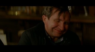 Enraha-ha-ha! Eddie Marsan cracks up in the Out-takes reel.