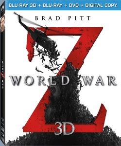 World War Z: Blu-ray 3D + Blu-ray + DVD + Digital Copy + combo pack cover art