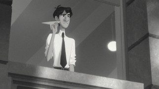 In Disney's Oscar-winning short "Paperman", a city office worker tries to reconnect with a female he briefly met on his morning commute.